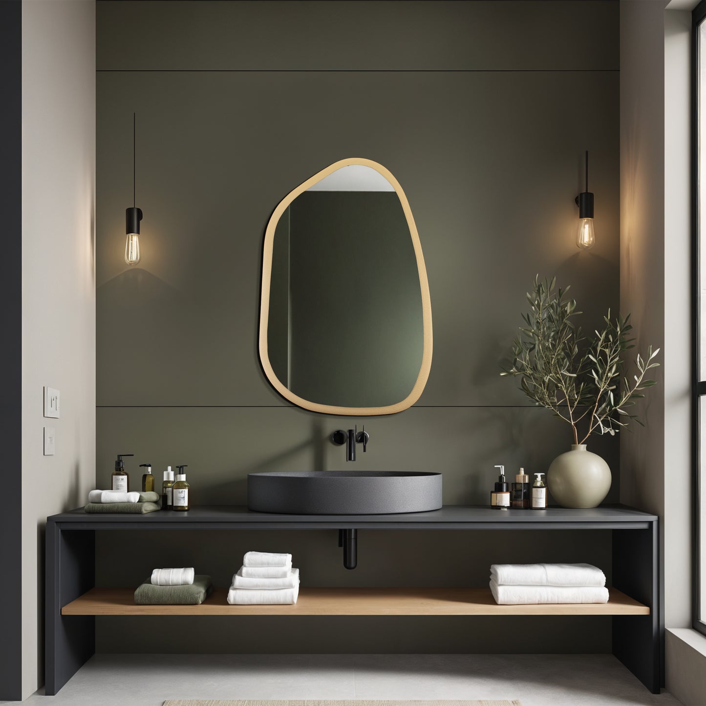 Thin Framed Mirror
