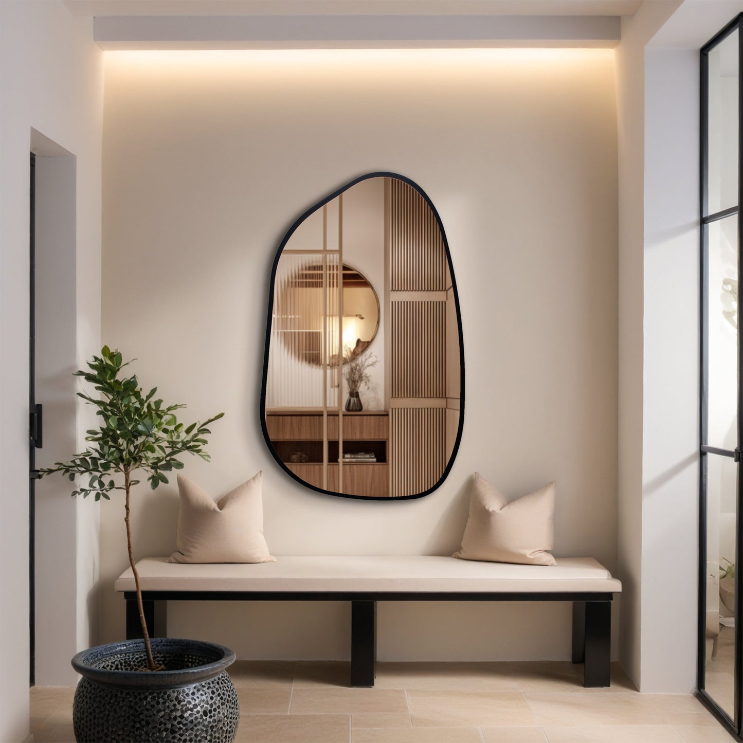 Thin Framed Mirror