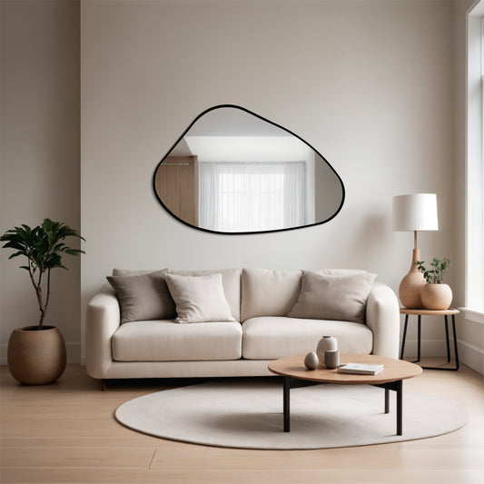 Modern Slim Framed Mirror