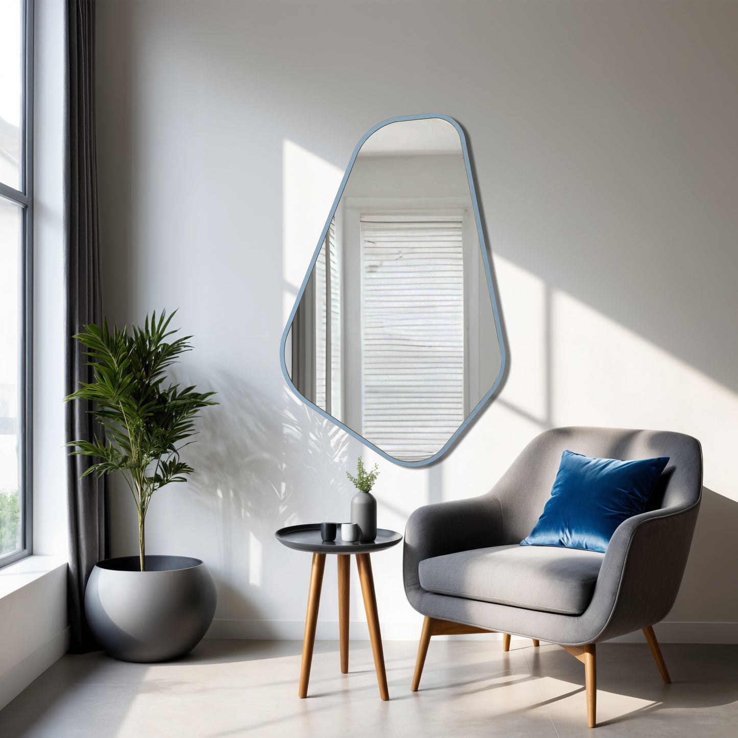 Modern Organic Mirror