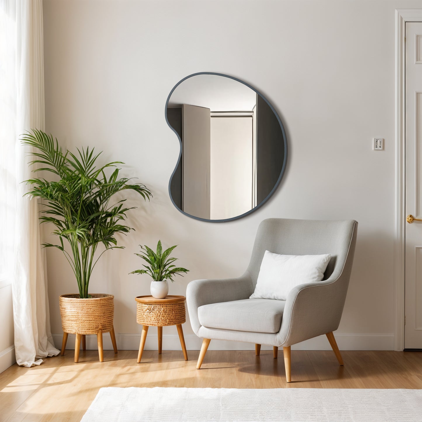 Japandi Style Mirror