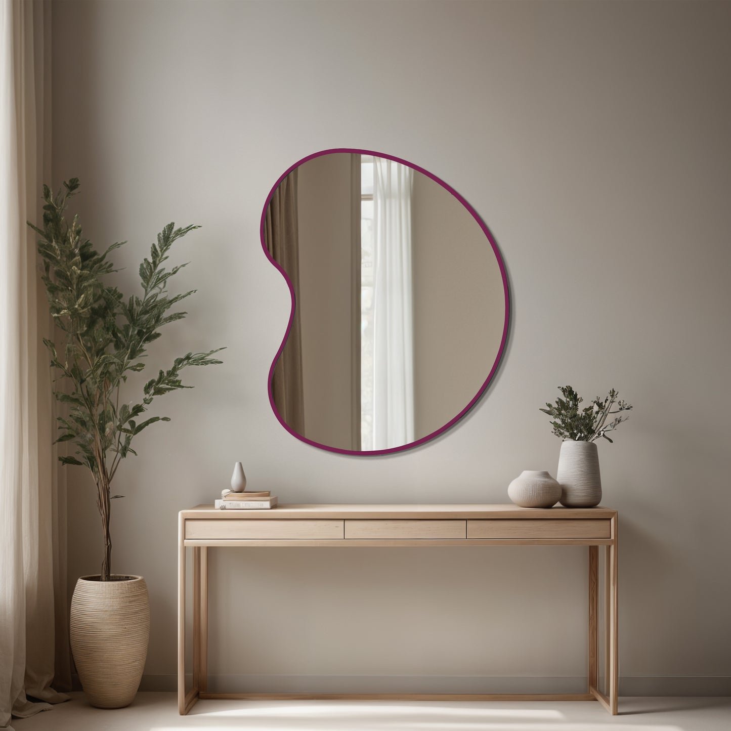 Japandi Style Mirror