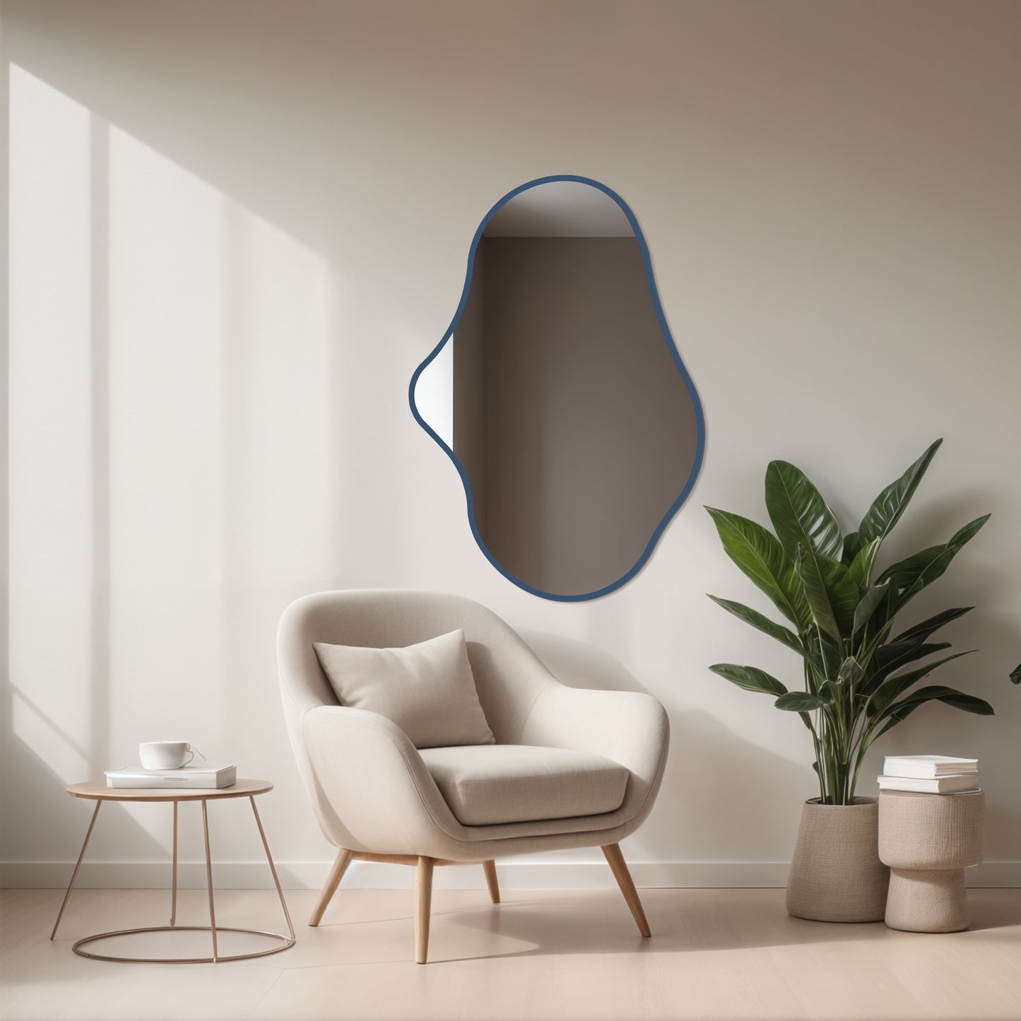 Asymmetrical Wall Mirror