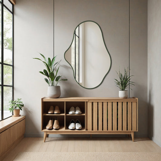 Asymmetrical Wall Mirror