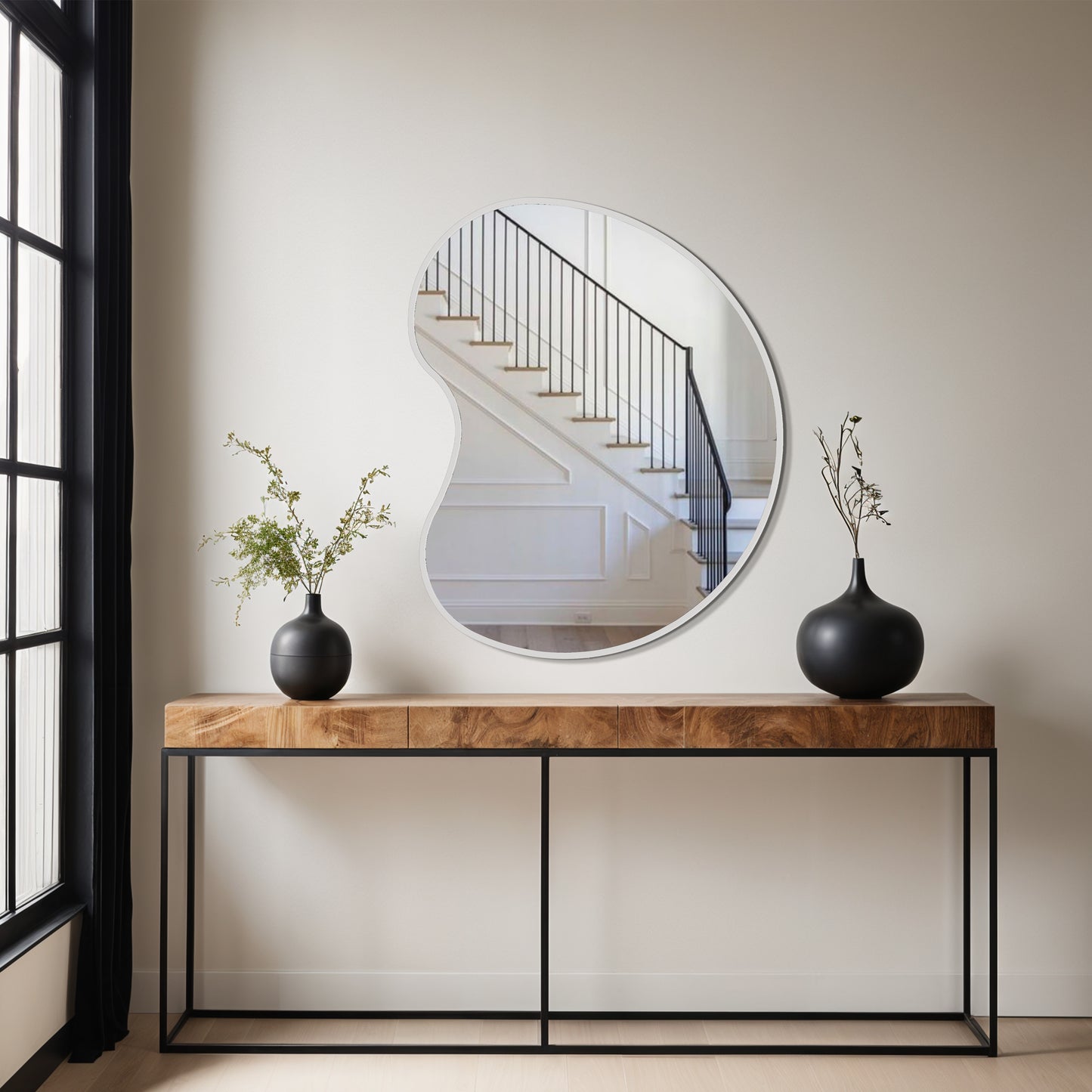 Japandi Style Mirror